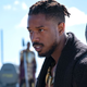 Michael B. Jordan as Eric Killmonger in Black Panther.